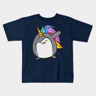 Rare Penguin Unicorn Kids T-Shirt